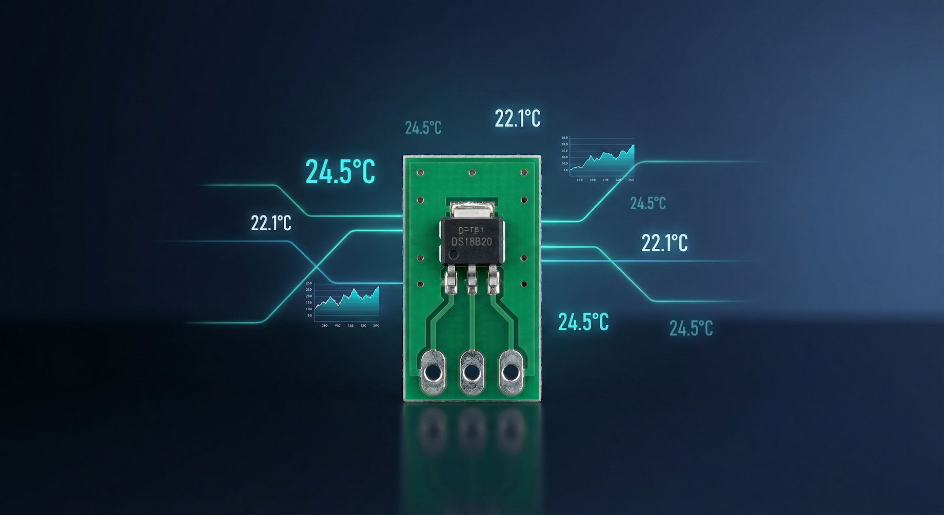 Nowy czujnik temperatury Voldeno 1-Wire – kompaktowy, niezawodny i stworzony do dużych instalacji