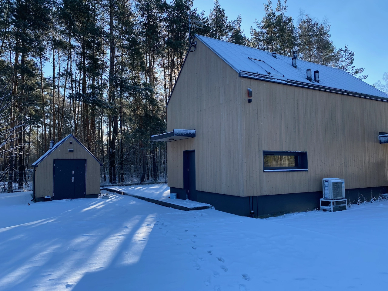 Garden area with smart irrigation